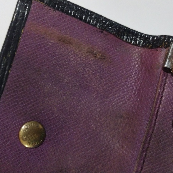 Vintage Authentic Louis Vuitton Black Epi Leather 6 Ring Key Holder Case 4 x 3" - Picture 12 of 14